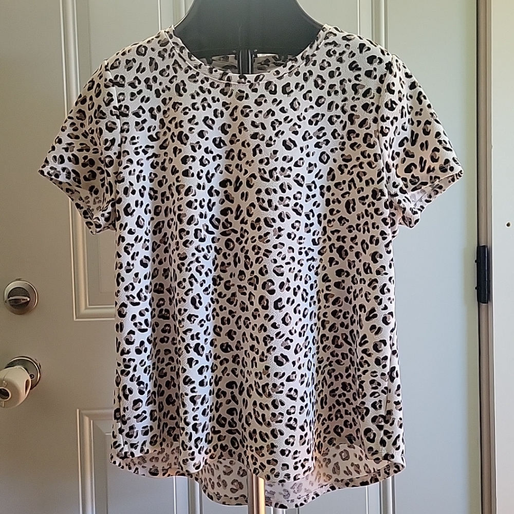 Croft And Barrow Womens Tee Shirt Top Blouse Size XL